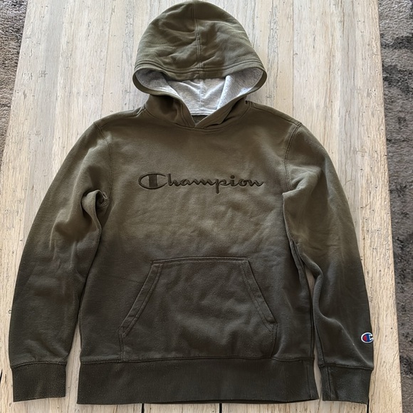 Boys Champion Pullover Hoodie Long Sleeve Tee & Cargo Jogger Pants-Med 10-12 GUC - Picture 6 of 12